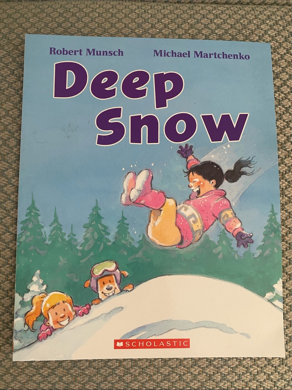 Robert Munsch Book Deep Snow